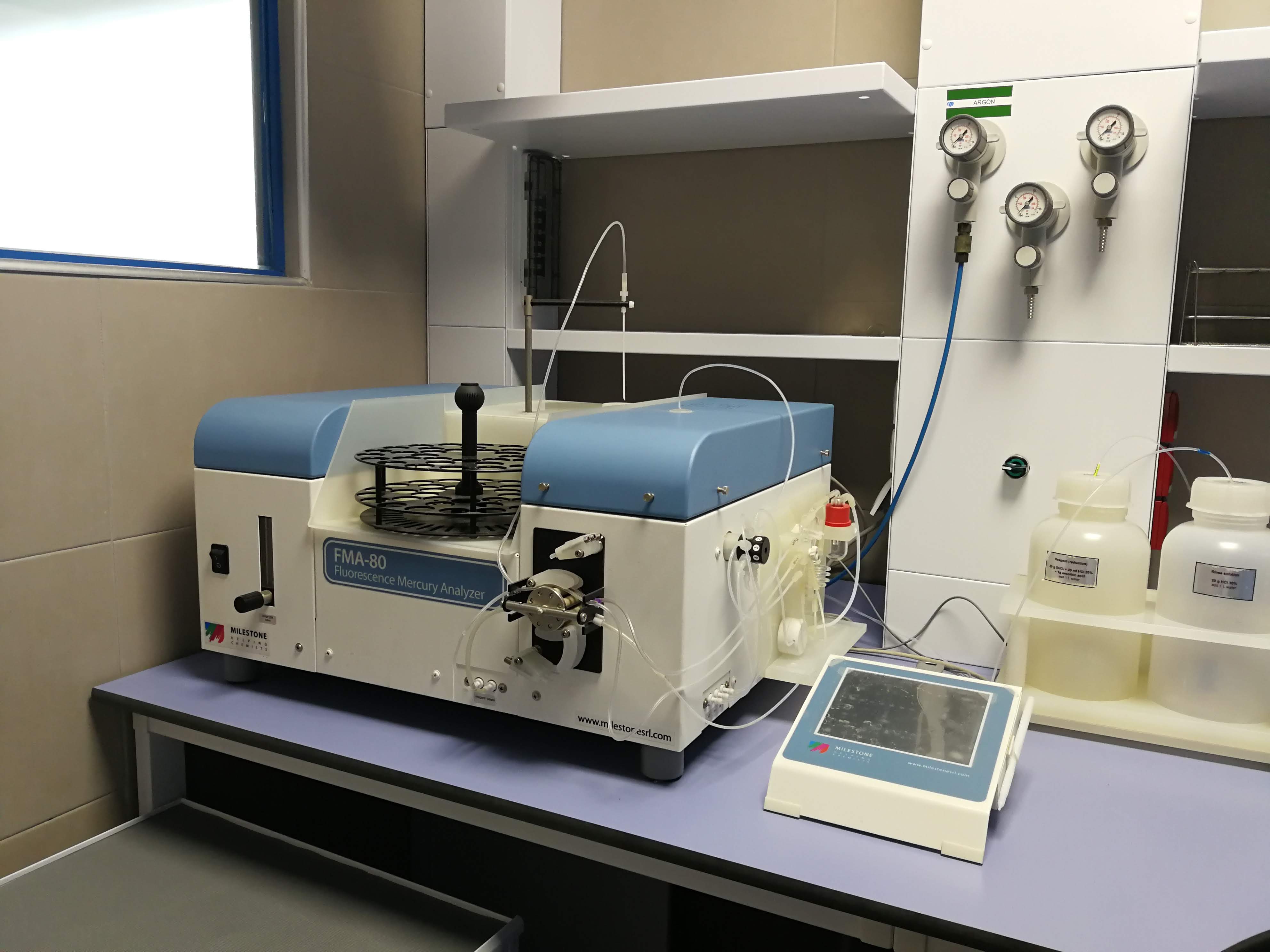 Determinación de mercurio