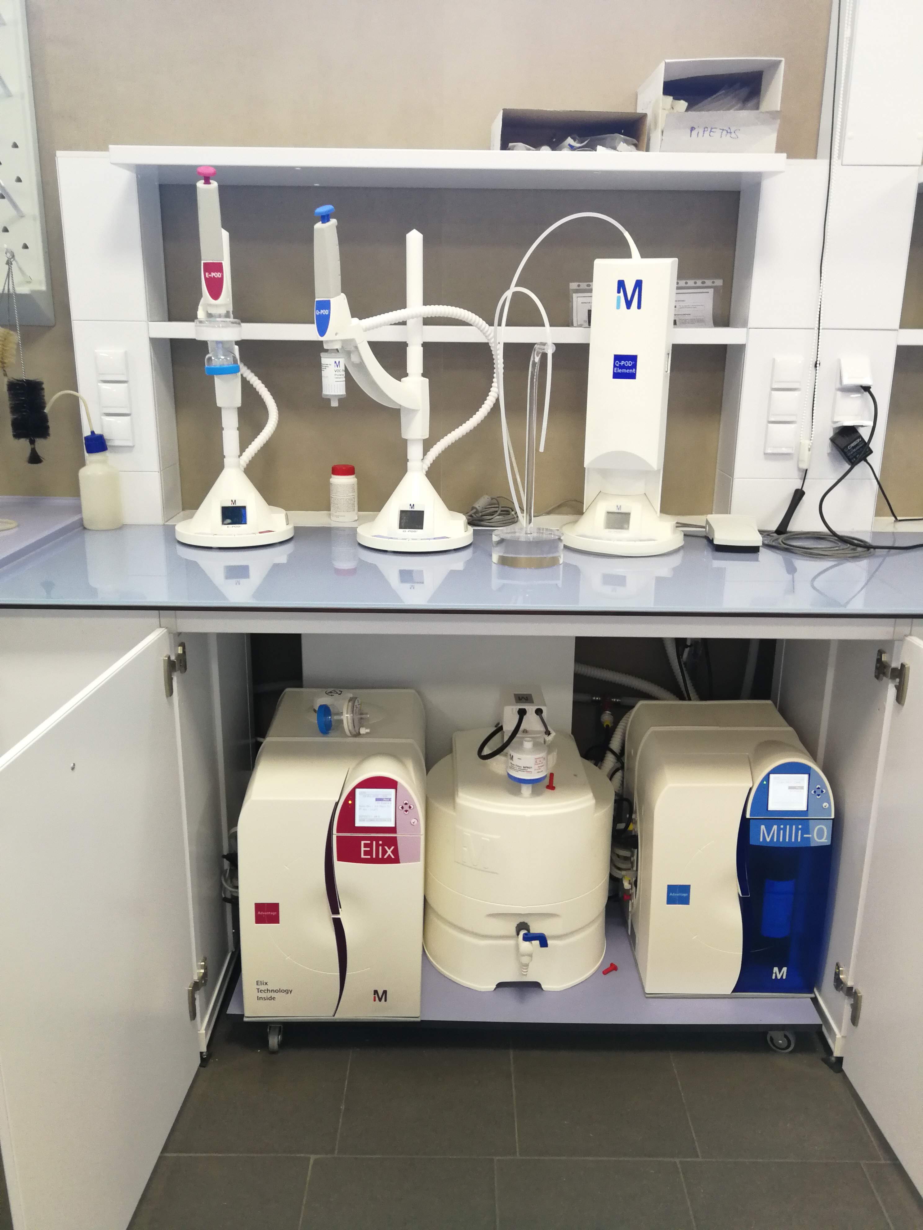 Equipo purificación agua